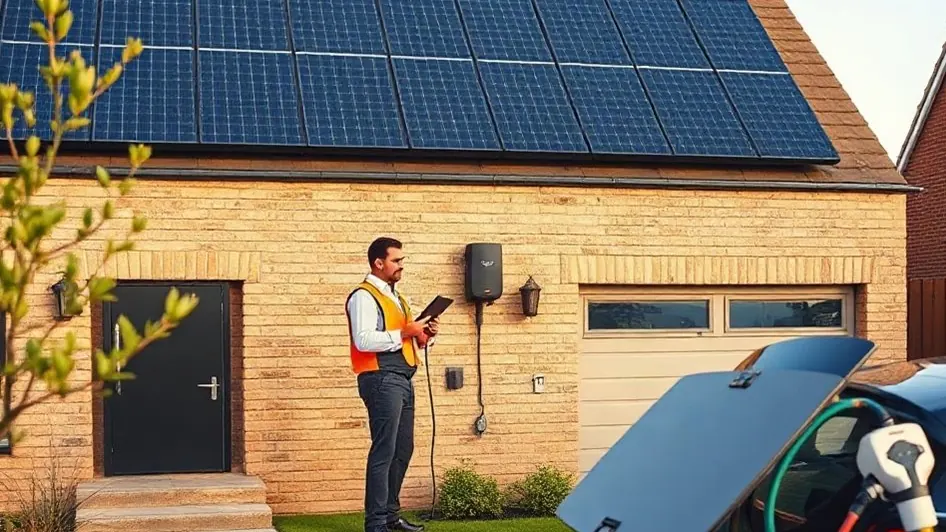 Solar Panels and Battery Storage in Aylesford